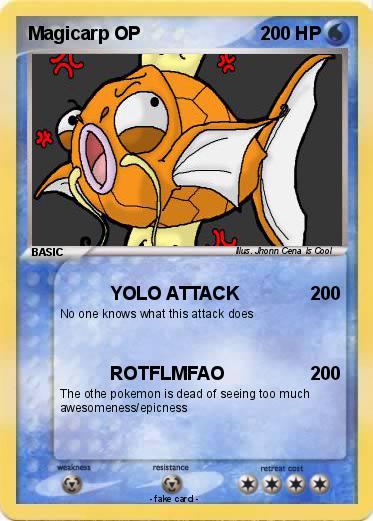 Pokemon Magicarp OP