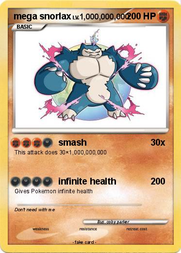 Pokemon mega snorlax