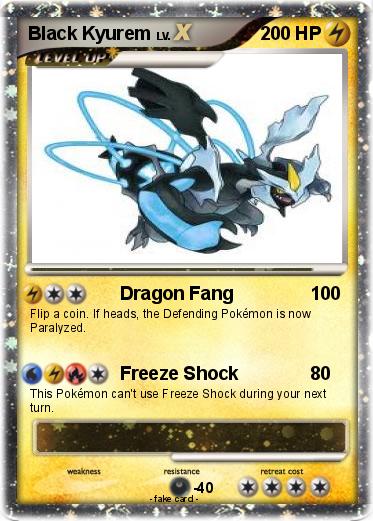 Pokemon Black Kyurem