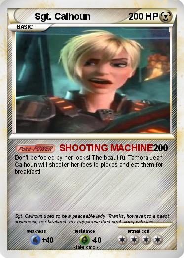 Pokemon Sgt. Calhoun