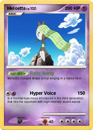 Pokemon Meloetta
