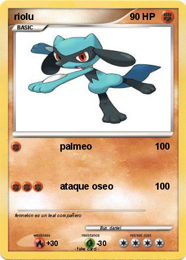 Pokemon riolu