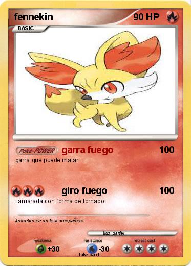 Pokemon fennekin