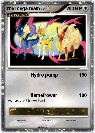 Pokemon the mega team