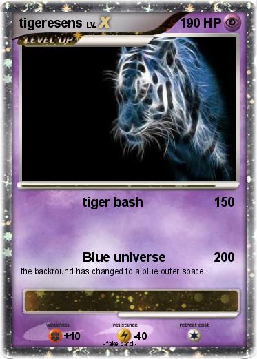 Pokemon tigeresens