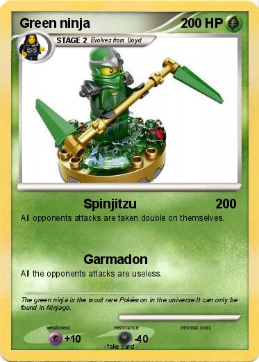 Pokemon Green ninja