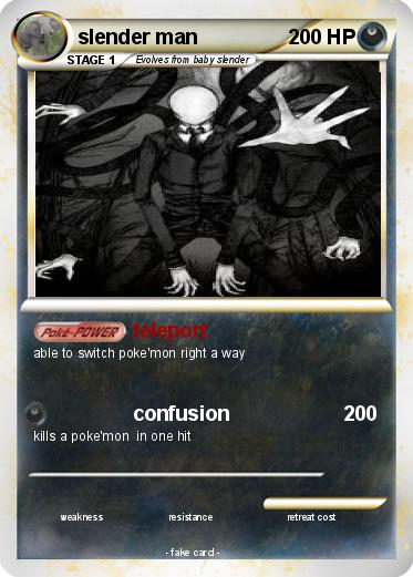 Pokemon slender man