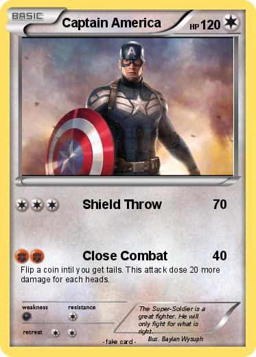 Pokemon Captain America