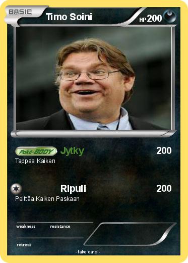 Pokemon Timo Soini