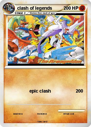 Pokemon clash of legends