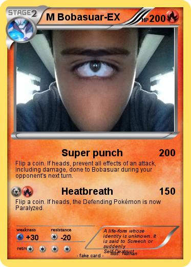 Pokemon M Bobasuar-EX