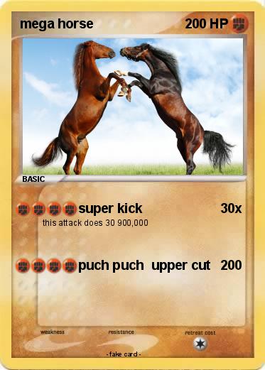 Pokemon mega horse