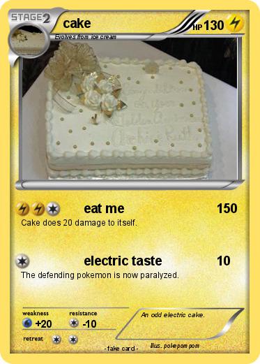 Pokemon cake