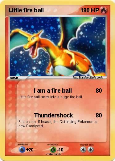 Pokemon Little fire ball