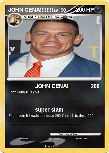 Pokemon JOHN CENA!!!!!!!!