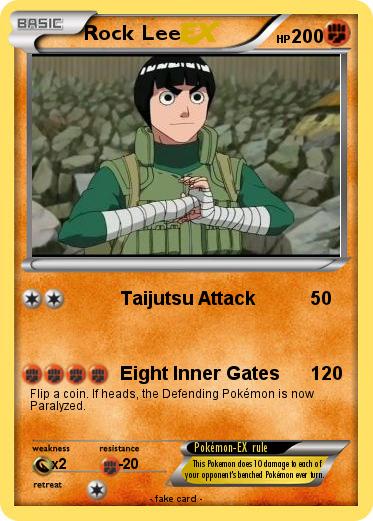 Pokemon Rock Lee