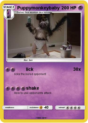 Pokemon Puppymonkeybaby