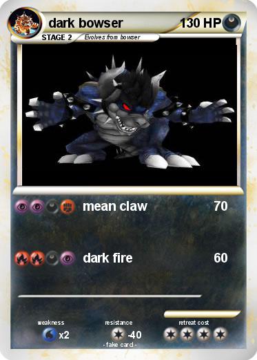 Pokemon dark bowser