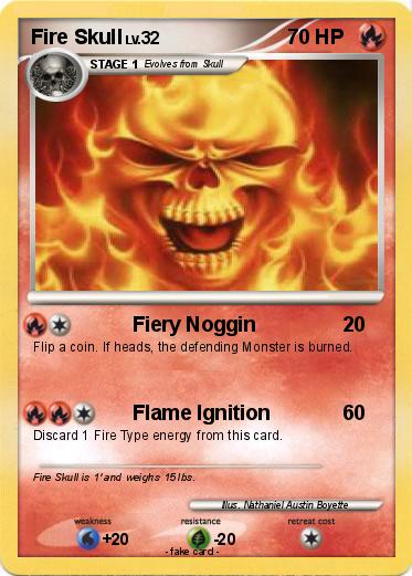 Pokemon Fire Skull