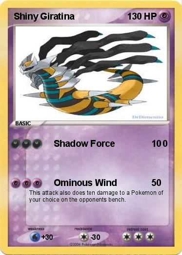 Pokemon Shiny Giratina