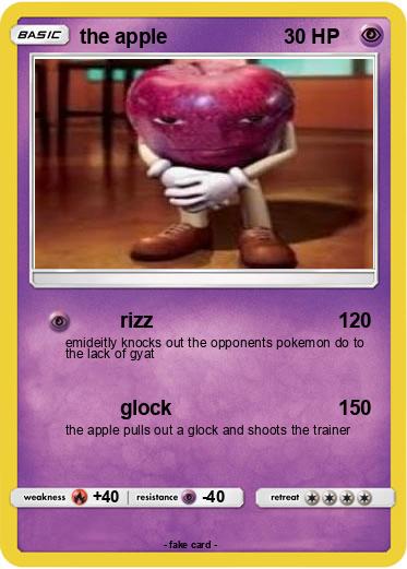 Pokemon the apple
