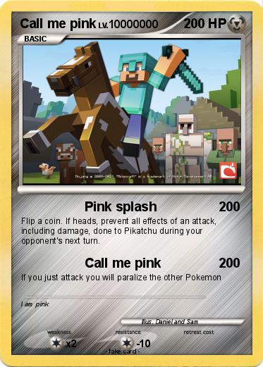 Pokemon Call me pink