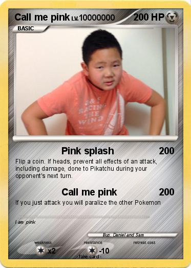 Pokemon Call me pink