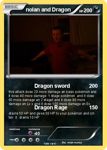 Pokemon nolan and Dragon