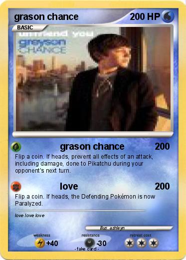 Pokemon grason chance