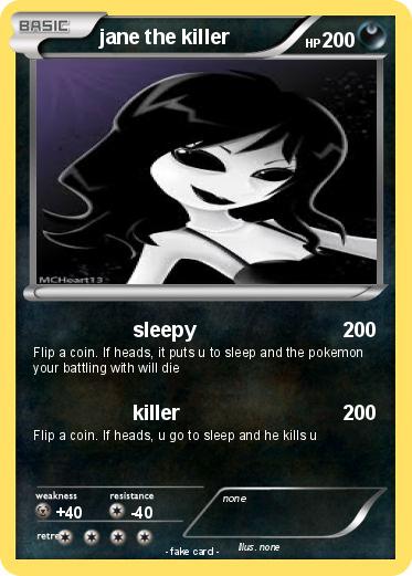 Pokemon jane the killer