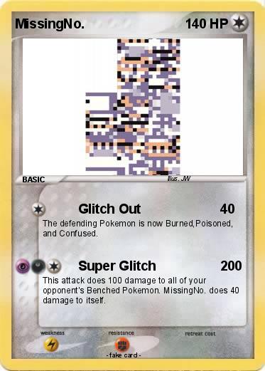 Pokemon MissingNo.