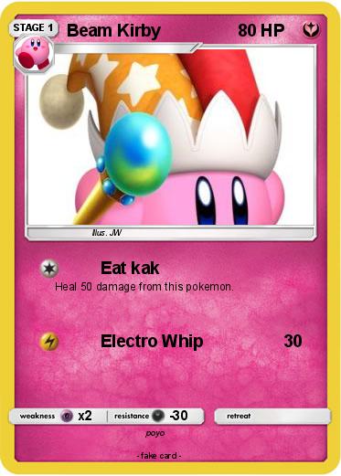 Pokemon Beam Kirby