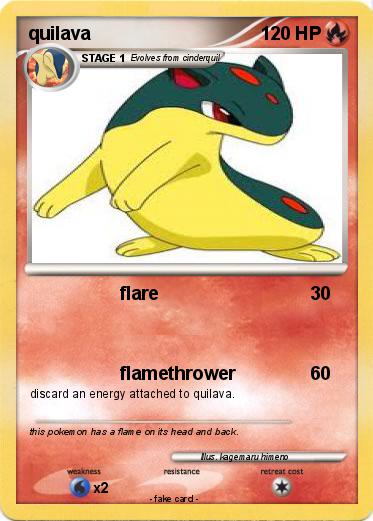 Pokemon quilava