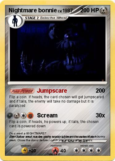 Pokemon Nightmare bonnie