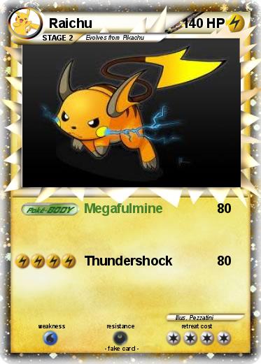 Pokemon Raichu