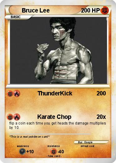 Pokemon Bruce Lee