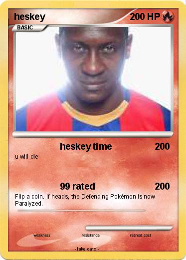 Pokemon heskey