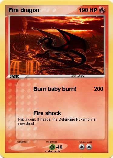 Pokemon Fire dragon