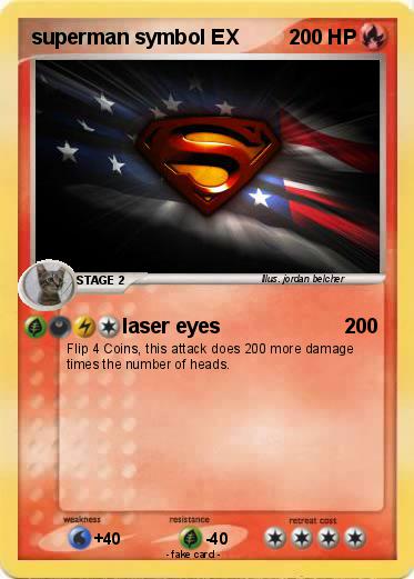 Pokemon superman symbol EX