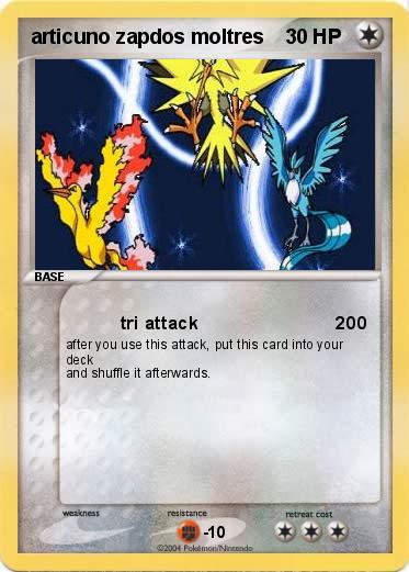 Pokemon articuno zapdos moltres