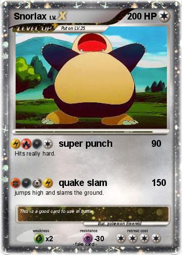 Pokemon Snorlax