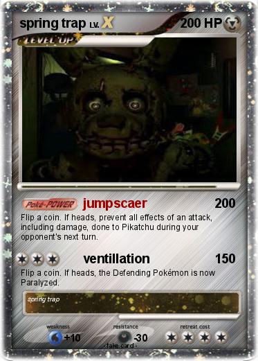 Pokemon spring trap