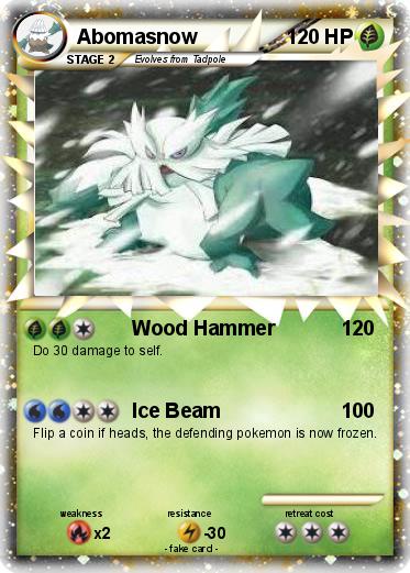 Pokemon Abomasnow