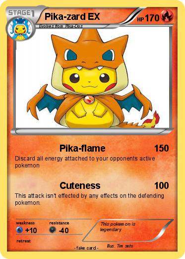 Pokemon Pika-zard EX