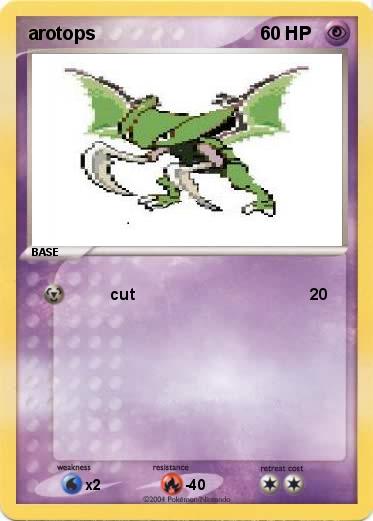 Pokemon arotops