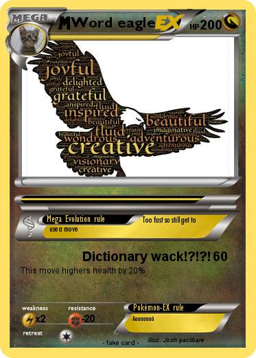 Pokemon Word eagle
