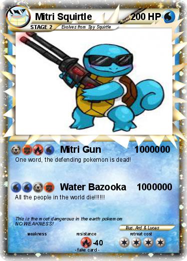Pokemon Mitri Squirtle