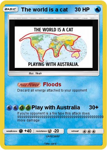 Pokemon The world is a cat