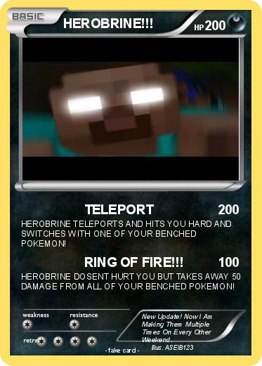 Pokemon HEROBRINE!!!
