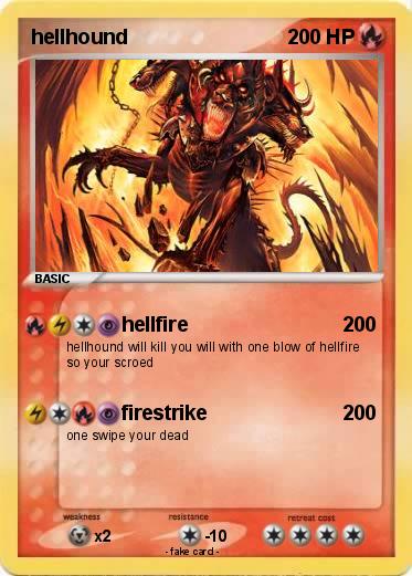 Pokemon hellhound